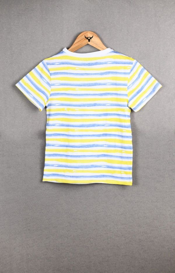 Boys Round neck Half Sleeve AOP Cotton T-shirt - Image 2