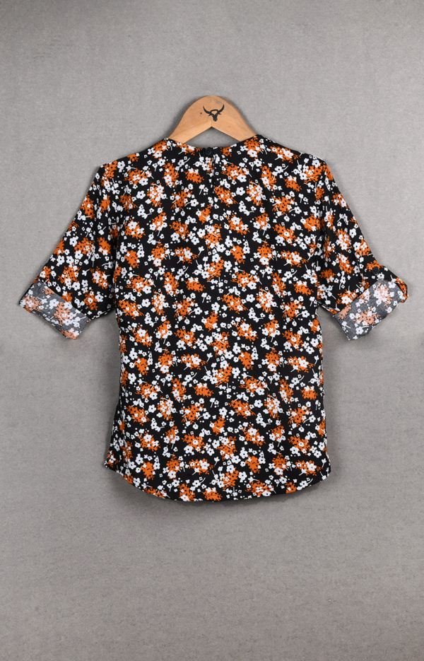 Girls 3/4th Sleeve Rayon Tops - Image 2