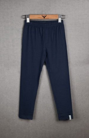 Girls Plain Poly Cotton Jeggings