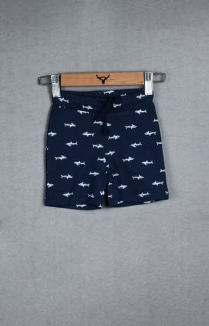 Baby Boy AOP Cotton Shorts